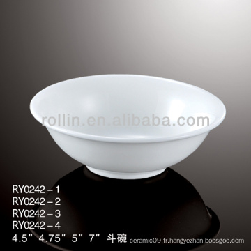 Bol de soupe de porcelaine chinoise fine